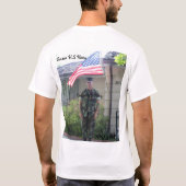 Amerikaanse marine t-shirt (Achterkant)