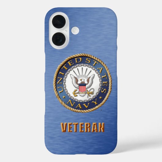 Amerikaanse marine veteraan iPhone gevallen Case-Mate iPhone Case (Achterkant)