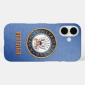 Amerikaanse marine veteraan iPhone gevallen Case-Mate iPhone Case (Achterkant (horizontaal))