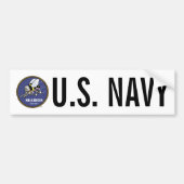 Amerikaanse marine | Zeebijen Bumpersticker (Voorkant)