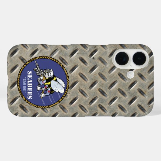 Amerikaanse marine | Zeebijen Case-Mate iPhone Case (Achterkant (horizontaal))