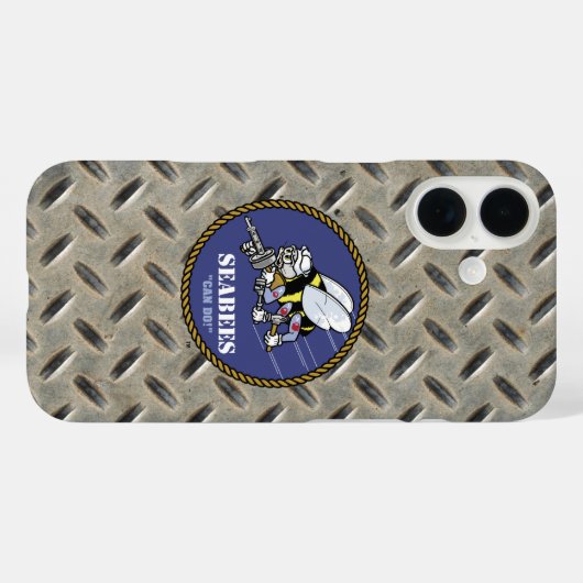 Amerikaanse marine | Zeebijen Case-Mate iPhone Case (Achterkant (horizontaal))