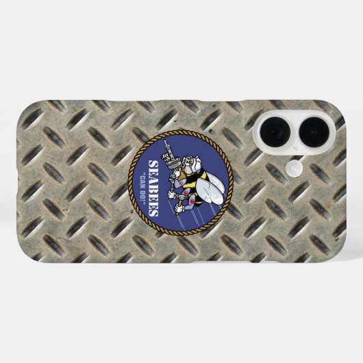 Amerikaanse marine | Zeebijen Case-Mate iPhone Case (Achterkant (horizontaal))