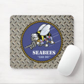 Amerikaanse marine | Zeebijen Muismat (Met muis)