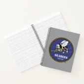 Amerikaanse marine | Zeebijen Notitieboek (Binnen)