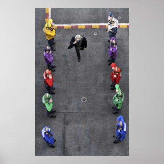 Amerikaanse marineboogzusjes poster (Voorkant)