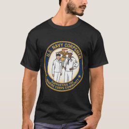 Amerikaanse marinekorpsmannen die het mannenbasket t-shirt