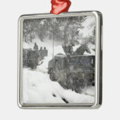 Amerikaanse marinepatrouille in Khowst-Gardez Pass Metalen Ornament (Links)