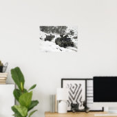 Amerikaanse marinepatrouille in Khowst-Gardez Pass Poster (Thuiskantoor)