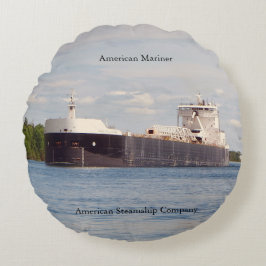 Amerikaanse mariner-ronde kussen