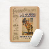 Amerikaanse mariniers: 1913 - Mousepad #1 Muismat (Met muis)