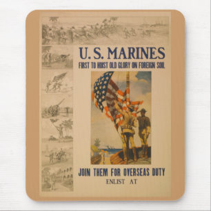 Amerikaanse mariniers: 1913 - Mousepad #1 Muismat