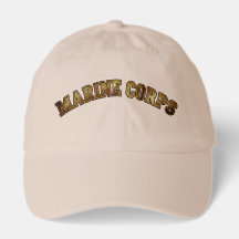 Amerikaanse mariniers BOLD LETTER HOOFDLETTERS