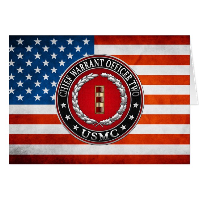 Amerikaanse mariniers: hoofdaanklager twee (USMC C (Voorkant Horizontaal)