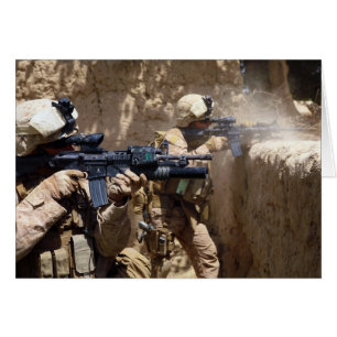 Amerikaanse mariniers in de provincie Helmand, Afg