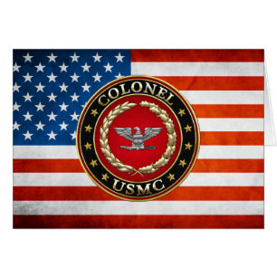 Amerikaanse mariniers: Kolonel (USMC Col) [3D]