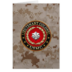 Amerikaanse mariniers: Luitenant-kolonel (USMC LtC