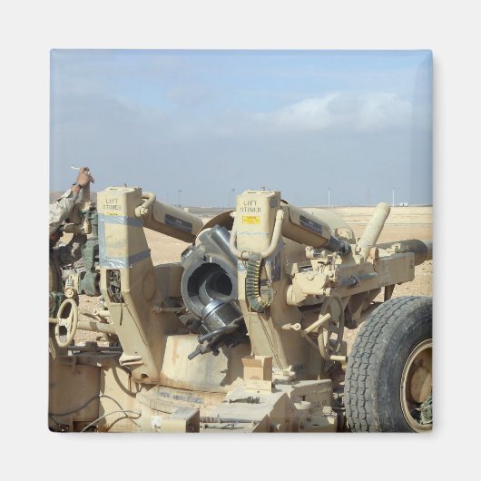 Amerikaanse mariniers maken zich klaar om een heks magneet (Voorkant)