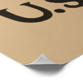 Amerikaanse mariniers poster (Hoek)