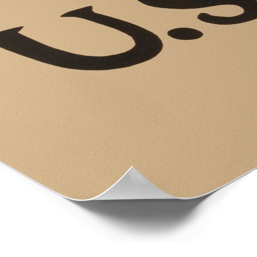 Amerikaanse mariniers poster (Hoek)