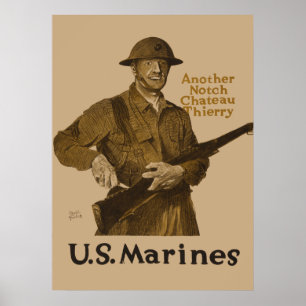 Amerikaanse mariniers poster