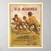 Amerikaanse mariniers poster (Voorkant)