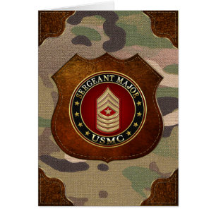Amerikaanse mariniers: Sergeant-majoor (USMC SgtMa