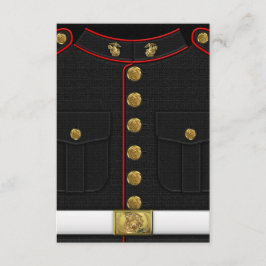 Amerikaanse mariniers: USMC Dress Uniform [3D] RSVP Kaartje