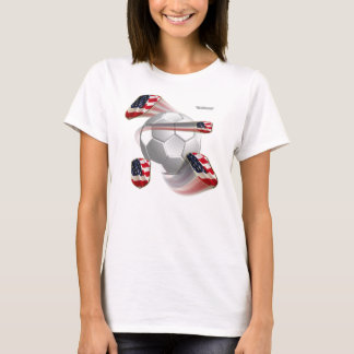 Amerikaanse marokkerschilden, dames en heren t-shirt