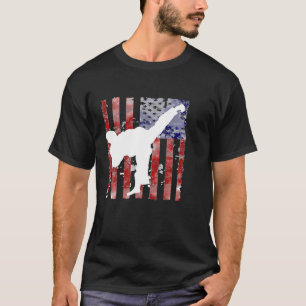 Amerikaanse martiale kunst Karate Taekwondo Way Tk T-shirt
