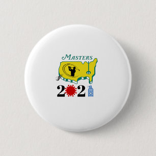 Amerikaanse meesters GOLF 2021 Ronde Button 5,7 Cm