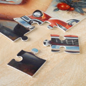 Amerikaanse Meisje Pin-Up Collage Legpuzzel (Zijkant)