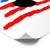 AMERIKAANSE MEISJES BASKETBAL GEPERSONALISEERD POS POSTER (Hoek)