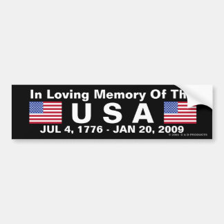 Amerikaanse Memorial Bumpersticker