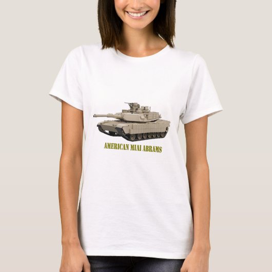 AMERIKAANSE MIA1 ABRAMS T-SHIRT (Voorkant)