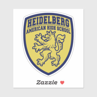 Amerikaanse middelbare school Heidelberg sticker