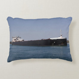 Amerikaanse middeleeuwse dubbelzijdige accentuerku accent kussen