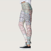 Amerikaanse middenwestkaart leggings (Links)