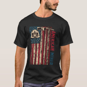 Amerikaanse mijnwerker Patriot Gold Mining T-shirt
