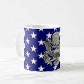 Amerikaanse militair insigne koffiemok (Voorkant links)