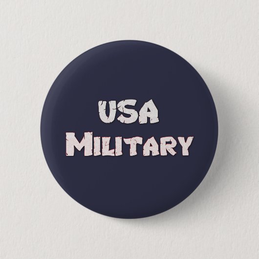 Amerikaanse militaire Amerikaan Ronde Button 5,7 Cm (Voorkant)