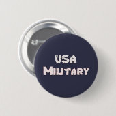Amerikaanse militaire Amerikaan Ronde Button 5,7 Cm (Voorkant /achterkant)