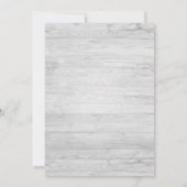 Amerikaanse militaire begrafenis van de Veteraan v Bedankkaart (Achterkant)