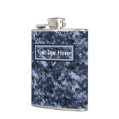 Amerikaanse militaire blauwe camouflage 6 oz fles heupfles (Links)