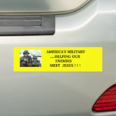 Amerikaanse militaire Bumpersticker (Op auto)