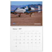 AMERIKAANSE MILITAIRE LUCHTVAARTKALENDER KALENDER (Feb 2027)