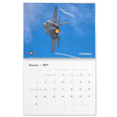 AMERIKAANSE MILITAIRE LUCHTVAARTKALENDER KALENDER (Feb 2027)