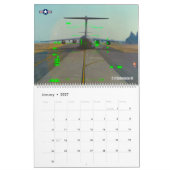 AMERIKAANSE MILITAIRE LUCHTVAARTKALENDER KALENDER (Jan 2027)