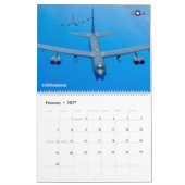 AMERIKAANSE MILITAIRE LUCHTVAARTKALENDER KALENDER (Feb 2027)