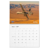 AMERIKAANSE MILITAIRE LUCHTVAARTKALENDER KALENDER (Mar 2027)
